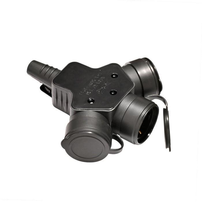 COUPLING RUBBERED TRIPLE IP44