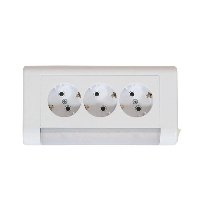 LED LAMP WITH CONTACT 3 SOCKETS IP20