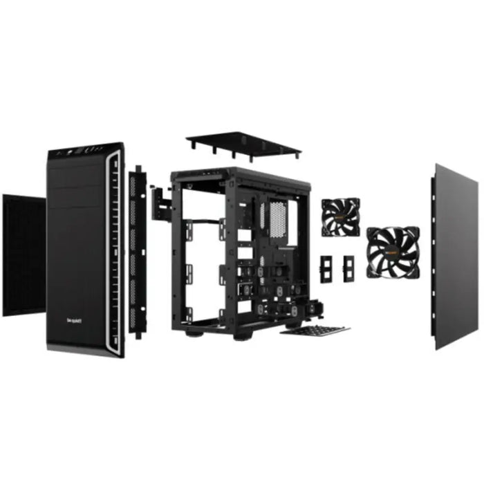 ATX/mATX Semi-tower Box Be Quiet! Pure Base 600 Black - Системни Единици<<<Компютър Мрежи и компоненти<<<Компютри|