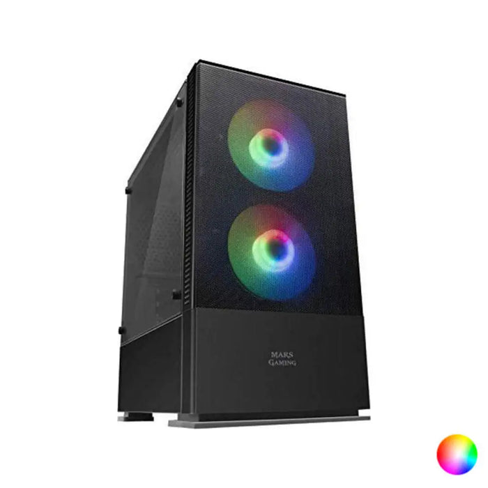 ATX/mATX Semi-tower Box Mars Gaming LED RGB LED RGB Micro ATX - Компютър Мрежи и компоненти<<<Компютри|