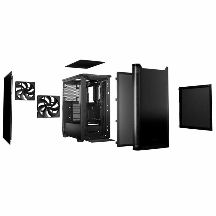 ATX Micro Box Be Quiet! BG073 Black - Компютър Мрежи и компоненти<<<Компютри| Електроника<<<BigBuy&&&Системни
