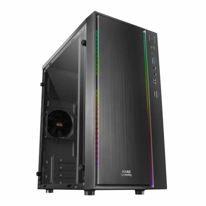 ATX Mini-tower Box Case Mars Gaming MCM Black - Компютър Мрежи и компоненти<<<Компютри| Електроника<<<BigBuy&&&Системни