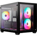 ATX Semi-tower Box Aerocool AEROPGSDRYFTMINI-BK Black Multicolour - Системни Единици<<<Компютър Мрежи и