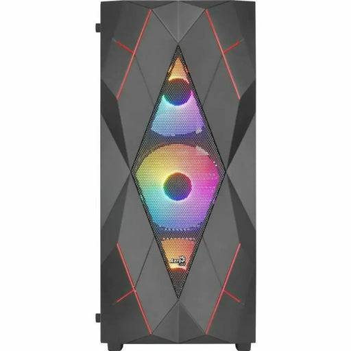 ATX Semi-tower Box Aerocool Black - Компютър Мрежи и компоненти<<<Компютри| Електроника<<<BigBuy&&&Системни