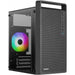 ATX Semi-tower Box Aerocool PGS CS-109-G-BK-v1 FRGB Black - Системни Единици<<<Компютър Мрежи и компоненти<<<Компютри|