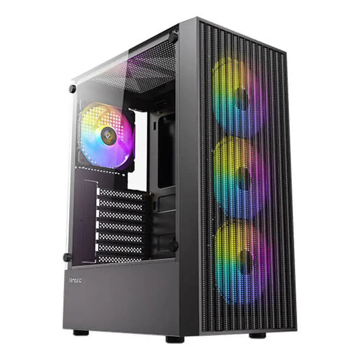 ATX Semi-tower Box Antec AX27 RGB Black - Компютър Мрежи и компоненти<<<Компютри| Електроника<<<BigBuy&&&Системни