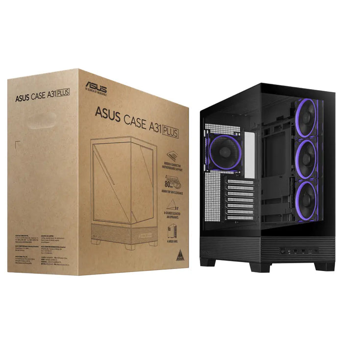 ATX Semi-tower Box Asus 90DC00R0-B19000 Black Multicolour - Кутии за компютри<<<Компютърни