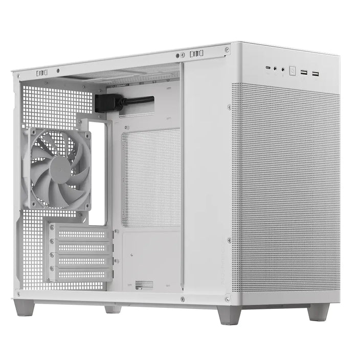 ATX Semi-tower Box Asus Prime AP201 MicroATX White - Гейминг кутии<<<Гейминг компоненти<<<Гейминг<<<ALSO&&&Кутии за