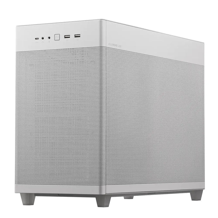 ATX Semi-tower Box Asus Prime AP201 MicroATX White - Гейминг кутии<<<Гейминг компоненти<<<Гейминг<<<ALSO&&&Кутии за