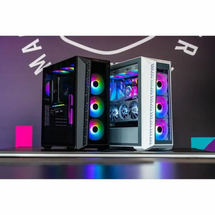 ATX Semi-tower Box Cooler Master MasterBox MB520 White - Компютър Мрежи и компоненти<<<Компютри|