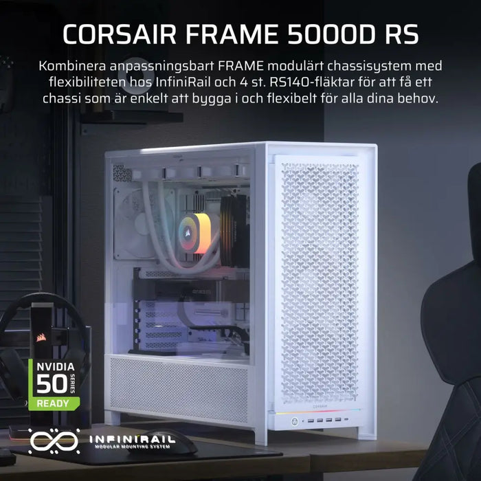 ATX Semi-tower Box Corsair CC-9011308-WW White - Компютър Мрежи и компоненти<<<Компютри|