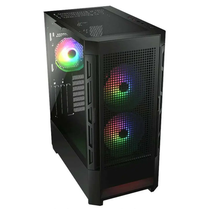 ATX Semi-tower Box Cougar Airface Black - Компютър Мрежи и компоненти<<<Компютри| Електроника<<<BigBuy&&&Системни