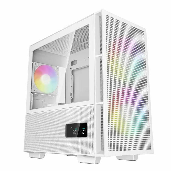 ATX Semi-tower Box DEEPCOOL CH360 White - Системни Единици<<<Компютър Мрежи и компоненти<<<Компютри|