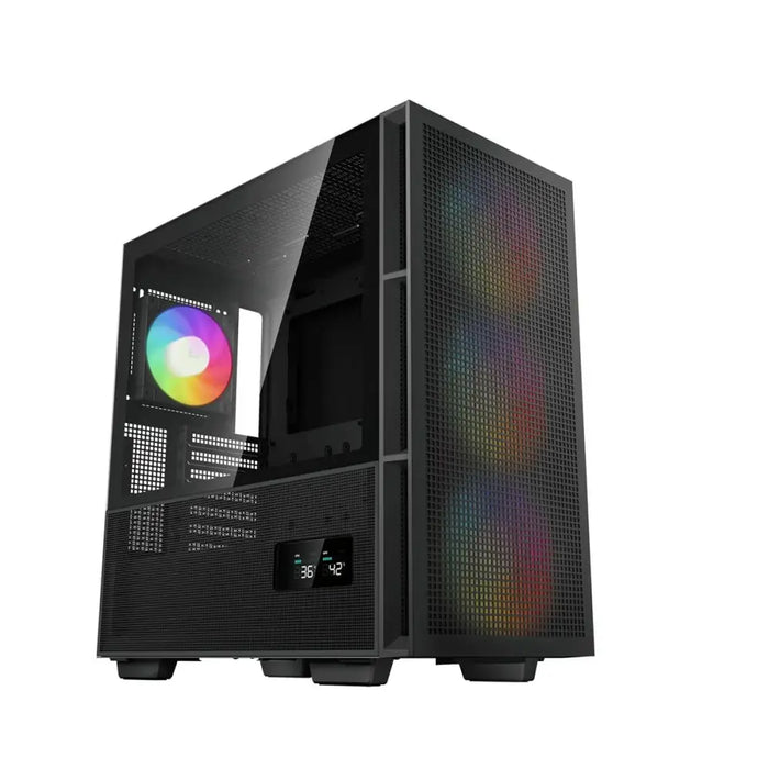 ATX Semi-tower Box DEEPCOOL CH560 DIGITAL Black Multicolour - Системни Единици<<<Компютър Мрежи и
