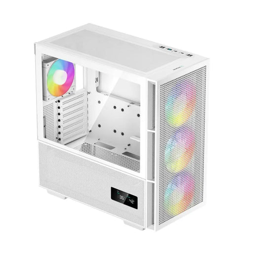 ATX Semi-tower Box DEEPCOOL CH560 DIGITAL WH White Multicolour - Системни Единици<<<Компютър Мрежи и