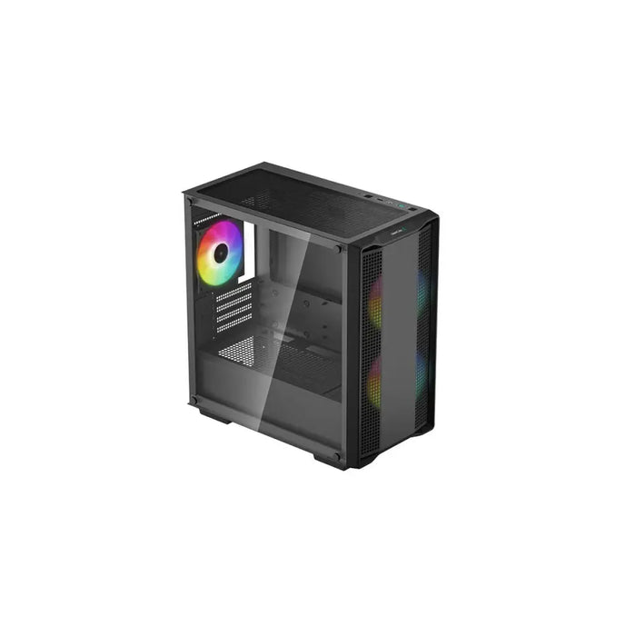ATX Semi-tower Box DEEPCOOL R-CC360-BKAPM3-G-1 Black Multicolour - Системни Единици<<<Компютър Мрежи и