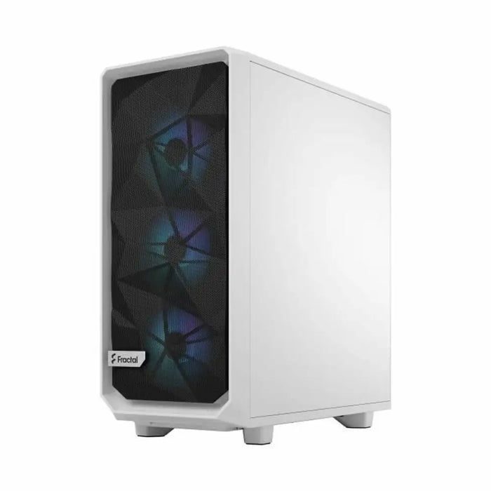 ATX Semi-tower Box Fractal Meshify 2 Compact RGB White - Компютър Мрежи и компоненти<<<Компютри|