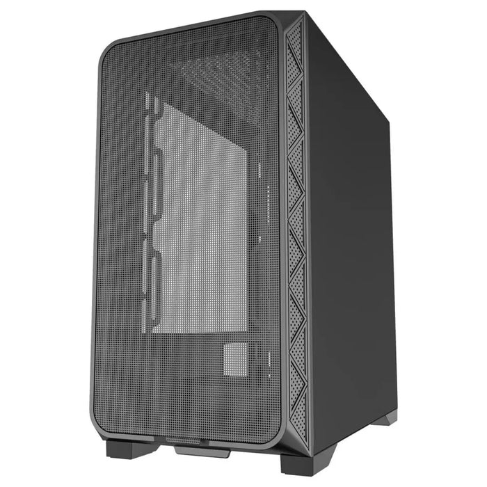 ATX Semi-tower Box GEMBIRD CCC-FC-MK200 Black - Системни Единици<<<Компютър Мрежи и компоненти<<<Компютри|