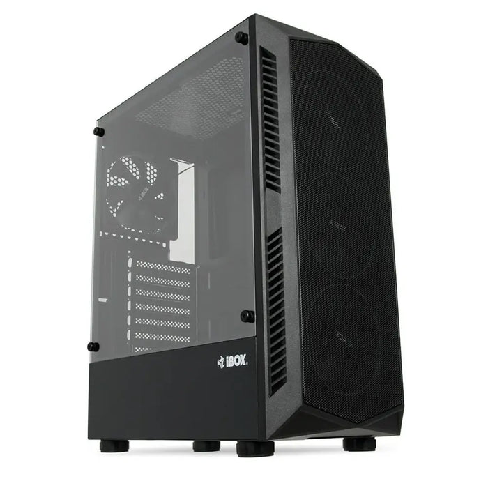ATX Semi-tower Box Ibox OLU27 Black - Системни Единици<<<Компютър Мрежи и компоненти<<<Компютри|