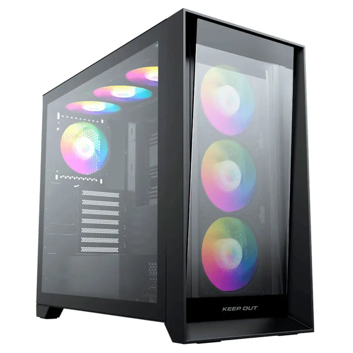 ATX Semi-tower Box KEEP OUT XC-911 PRO MASTER Black - Компютър Мрежи и компоненти<<<Компютри|