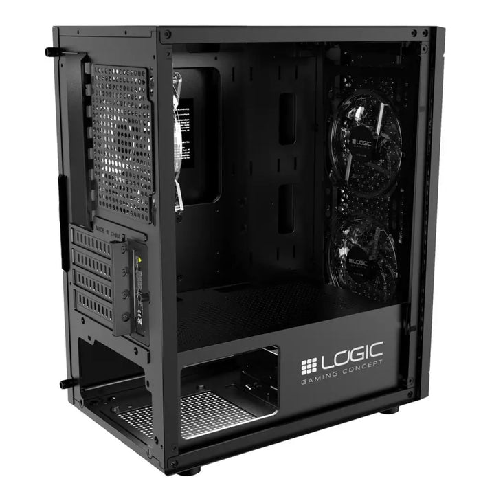 ATX Semi-tower Box Logic AM-ARAMIS-10-0000000-0002 Black - Системни Единици<<<Компютър Мрежи и компоненти<<<Компютри|