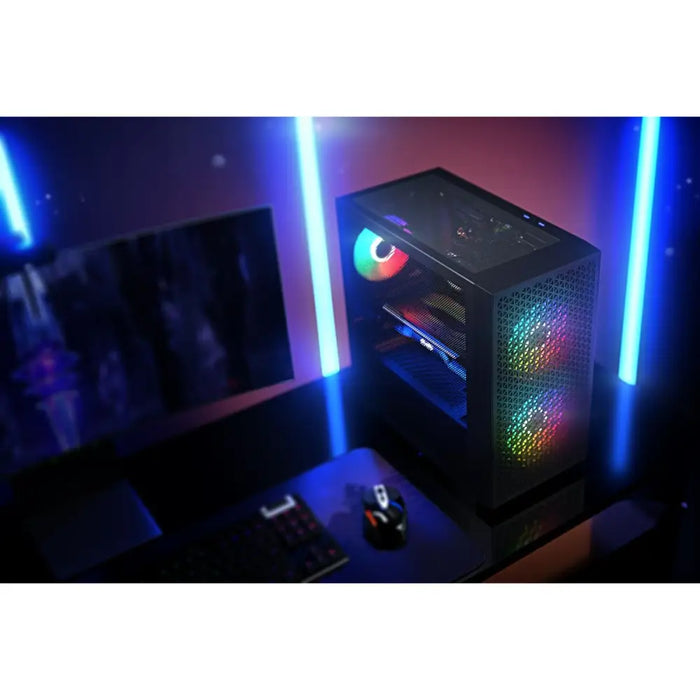 ATX Semi-tower Box Logic AM-DART-PRO-ARGB-10 Black - Системни Единици<<<Компютър Мрежи и компоненти<<<Компютри|
