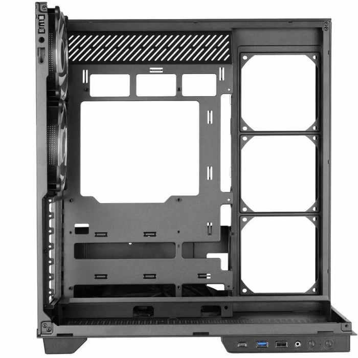 ATX Semi-tower Box Mars Gaming MC3GF Black - Компютър Мрежи и компоненти<<<Компютри| Електроника<<<BigBuy&&&Системни