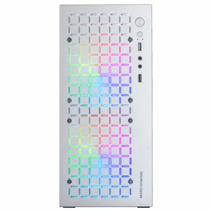 ATX Semi-tower Box Mars Gaming MCCOREW White Black - Компютър Мрежи и компоненти<<<Компютри|