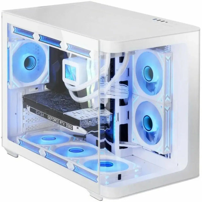 ATX Semi-tower Box Mars Gaming MCFUSIONMW White - Компютър Мрежи и компоненти<<<Компютри|