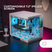ATX Semi-tower Box Mars Gaming MCMIRAGEW White - Компютър Мрежи и компоненти<<<Компютри|