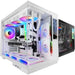 ATX Semi-tower Box Mars Gaming MCMIRAGEW White - Компютър Мрежи и компоненти<<<Компютри|