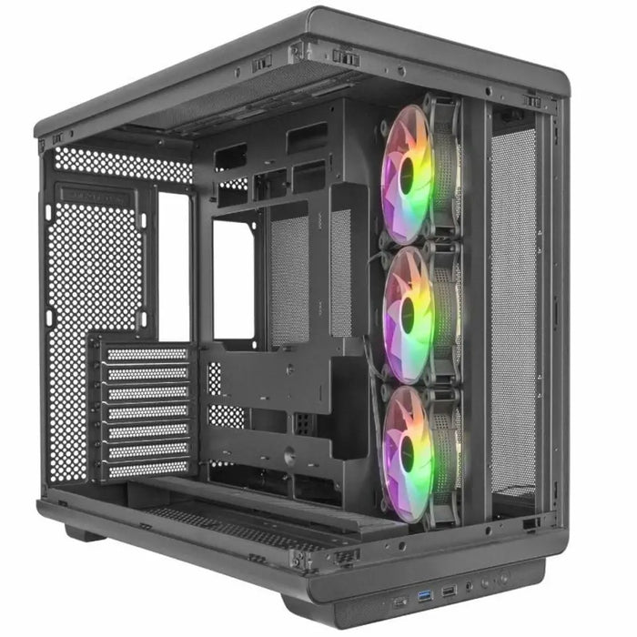 ATX Semi-tower Box Mars Gaming MCREV Black - Компютър Мрежи и компоненти<<<Компютри| Електроника<<<BigBuy&&&Системни