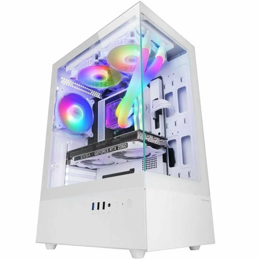 ATX Semi-tower Box Mars Gaming MCXOW White - Системни Единици<<<Компютър Мрежи и компоненти<<<Компютри|