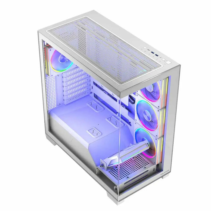 ATX Semi-tower Box Modecom AT-STELLAR-5F-ARGB-20 - Системни Единици<<<Компютър Мрежи и компоненти<<<Компютри|