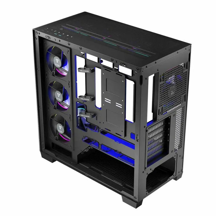 ATX Semi-tower Box Modecom AT-STELLAR-8F-ARGB-10 - Системни Единици<<<Компютър Мрежи и компоненти<<<Компютри|