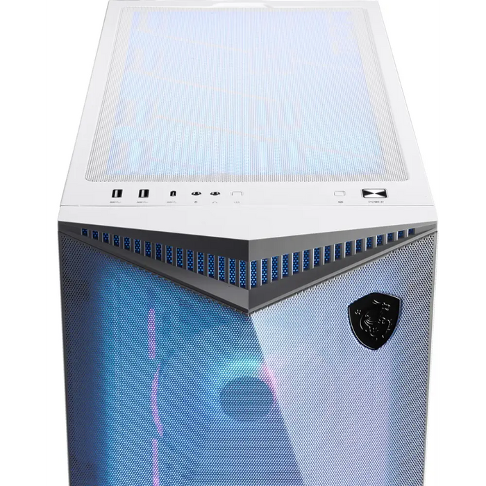 ATX Semi-tower Box MSI 306-7G21W21-W57 White Multicolour - Computer casesOBU-OBU<<<CasesOBU<<<ActionPL&&&Компютър Мрежи