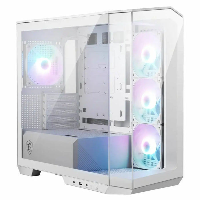 ATX Semi-tower Box MSI MAG PANO M100R PZ White - Компютър Мрежи и компоненти<<<Компютри|