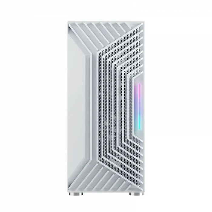 ATX Semi-tower Box Nfortec NF-CS-NERVIA-W White - Компютър Мрежи и компоненти<<<Компютри|