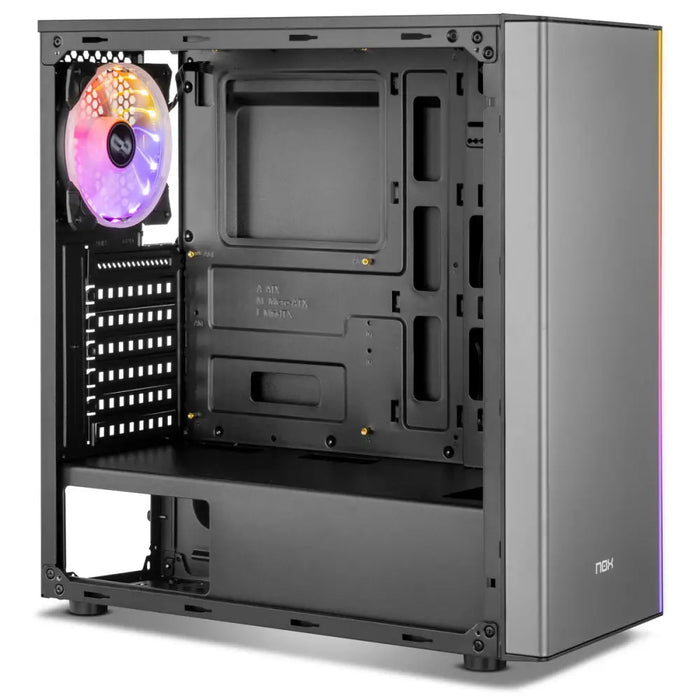 ATX Semi-tower Box Nox-Xtreme Infinity Omega RGB Black - Компютър Мрежи и компоненти<<<Компютри|