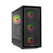 ATX Semi-tower Box Nox-Xtreme NXHUMMERAEROBK Black - Компютър Мрежи и компоненти<<<Компютри|