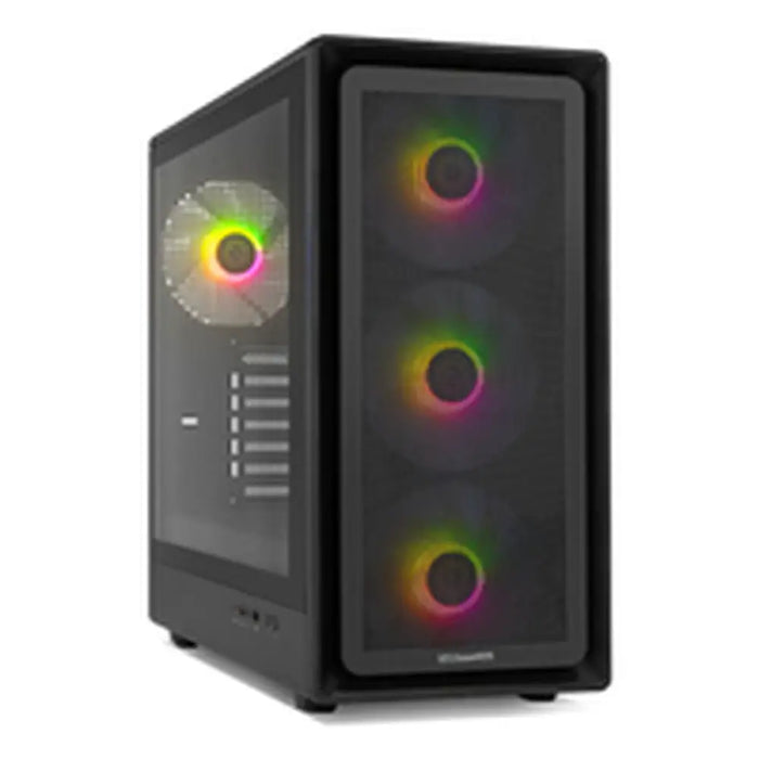 ATX Semi-tower Box Nox-Xtreme NXHUMMERAEROBK Black - Компютър Мрежи и компоненти<<<Компютри|