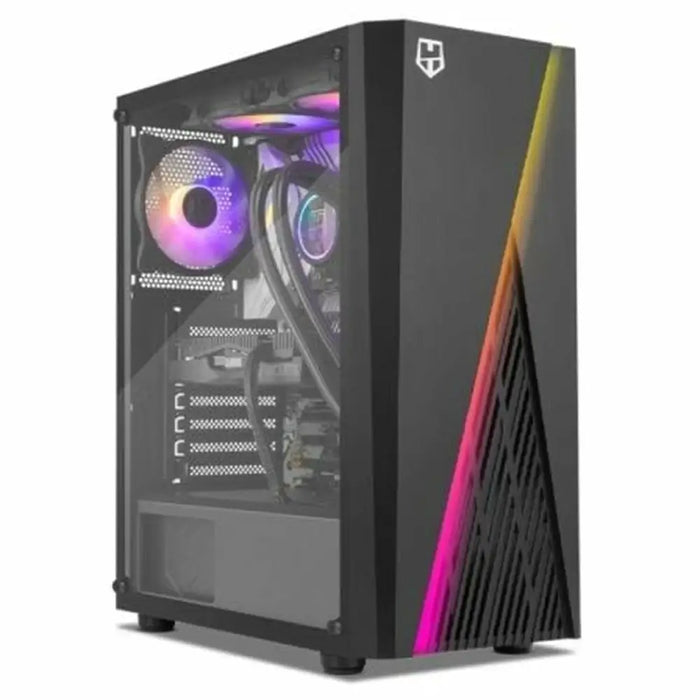 ATX Semi-tower Box Nox-Xtreme NXHUMMERFROST Black ATX - Компютър Мрежи и компоненти<<<Компютри|
