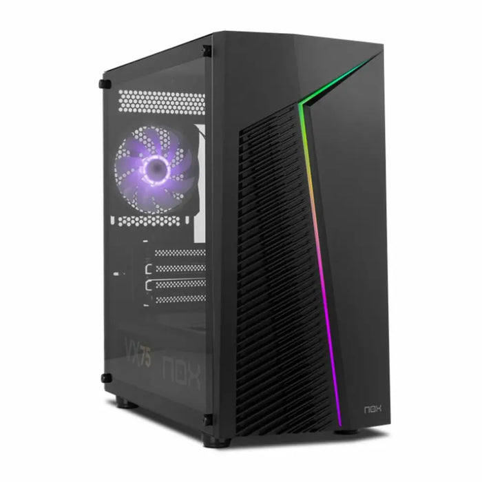 ATX Semi-tower Box Nox-Xtreme NXINFTYZETA Black - Компютър Мрежи и компоненти<<<Компютри|