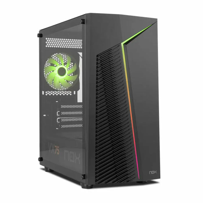 ATX Semi-tower Box Nox-Xtreme NXINFTYZETA Black - Компютър Мрежи и компоненти<<<Компютри|