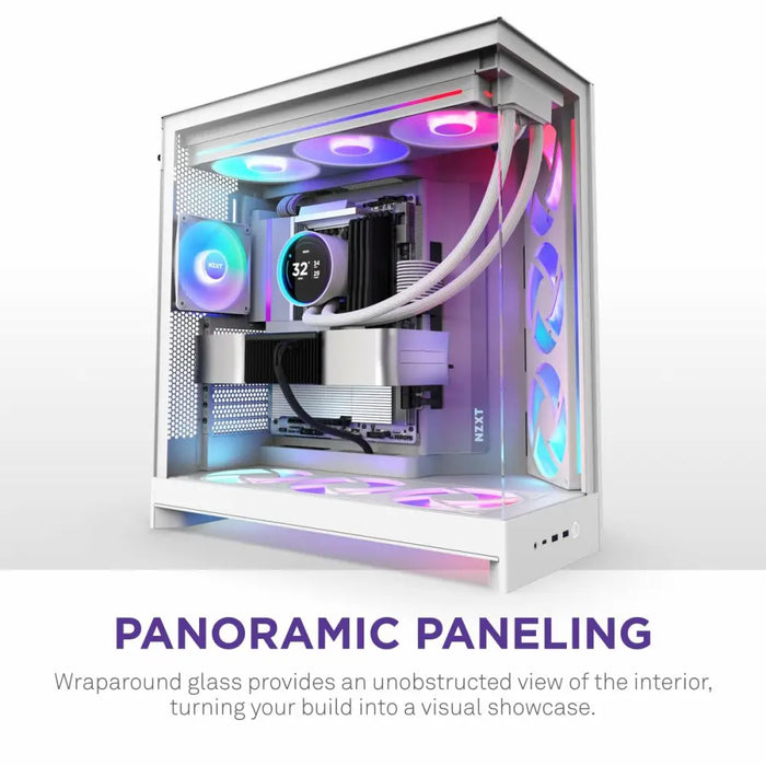 ATX Semi-tower Box NZXT CM-H92FW-R1 White - Компютър Мрежи и компоненти<<<Компютри| Електроника<<<BigBuy&&&Системни