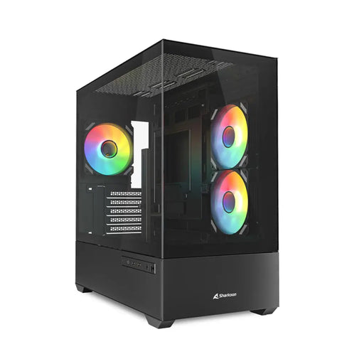 ATX Semi-tower Box Sharkoon MK6 RGB Midi Tower Blanco White - Компютър Мрежи и компоненти<<<Компютри|