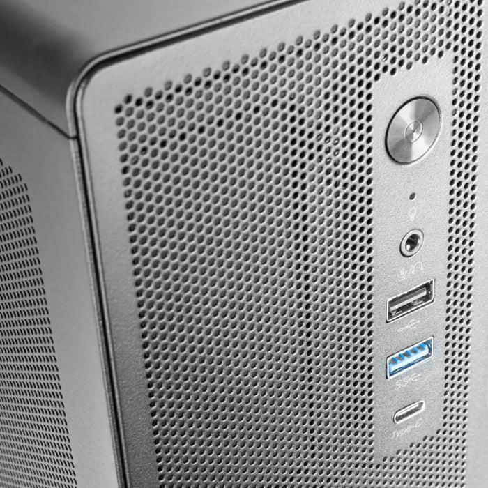 ATX Semi-tower Box Tacens 2AEROSLIM500 Black - Компютър Мрежи и компоненти<<<Компютри| Електроника<<<BigBuy&&&Системни