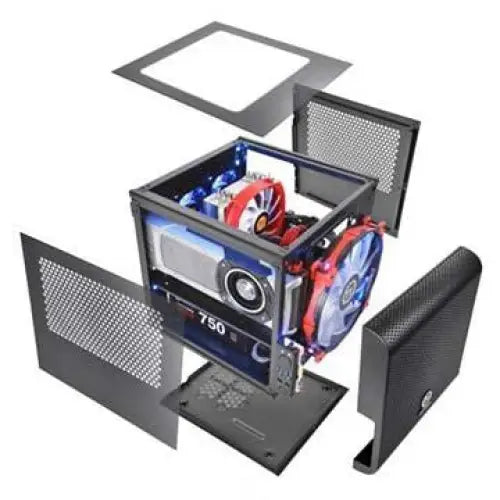 ATX Semi-tower Box THERMALTAKE Core V1 Black - Системни Единици<<<Компютър Мрежи и компоненти<<<Компютри|