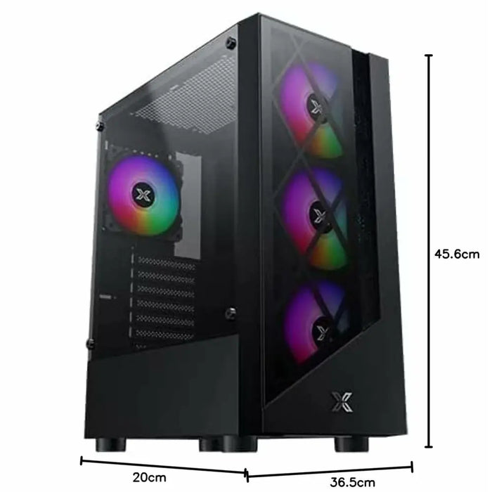 ATX Semi-tower Box XIGMATEK Duke Black - Компютър Мрежи и компоненти<<<Компютри| Електроника<<<BigBuy&&&Системни