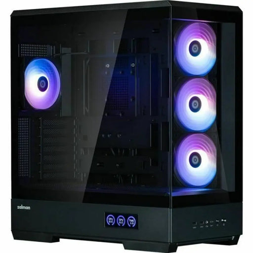 ATX Semi-tower Box Zalman P50 DS BLACK Black - Компютър Мрежи и компоненти<<<Компютри| Електроника<<<BigBuy&&&Системни